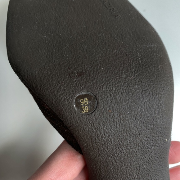 BCBGMaxAzria Brown Vintage Suede Heels - Picture 8 of 11